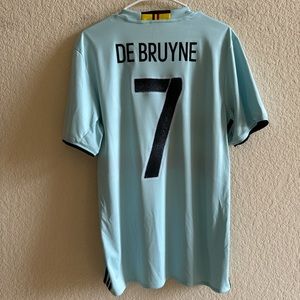 2016-17 Belgium Away #7 De Bruyne Adidas Medium